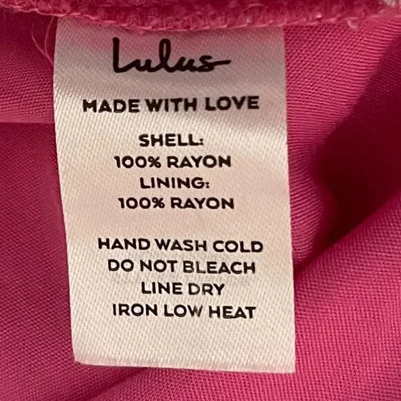 Lulu's XL Follow The Summer Pink Floral Halter Side Slit Midi Dress - Picture 9 of 10